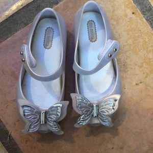 Mini Melissa butterfly toddler shoes